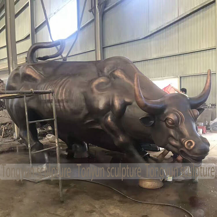 bronze bull statue for sale        