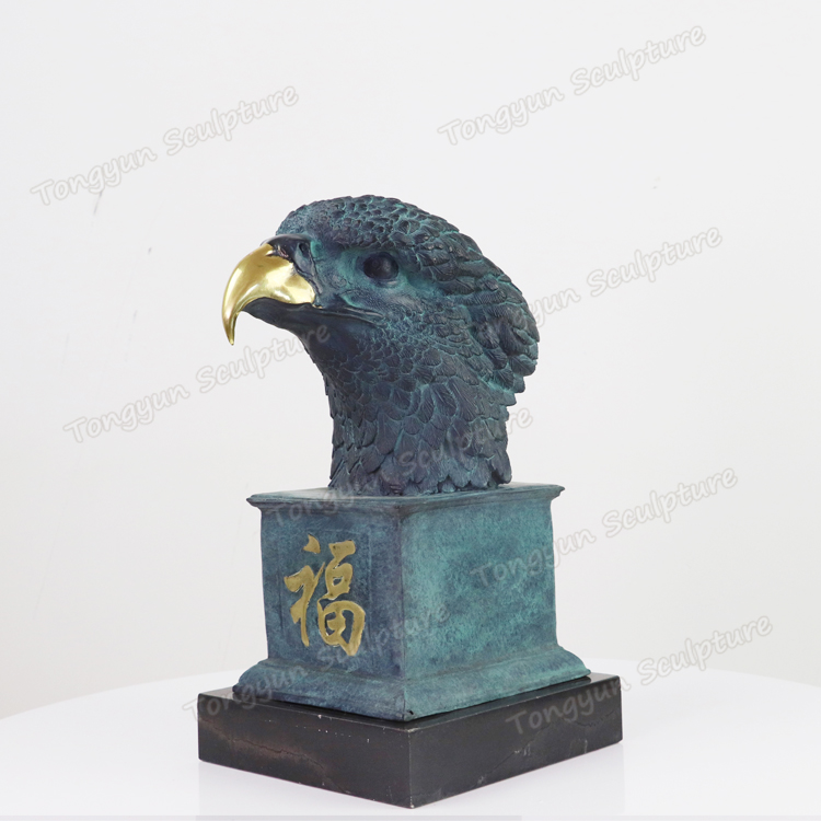 Bronze Sculpture Eagle Bronze Eagle Head Sculpture