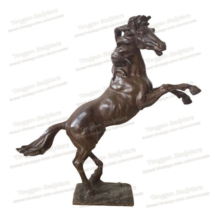 铸铜雕塑厂家直销批发零售铜马雕塑客厅办公摆件