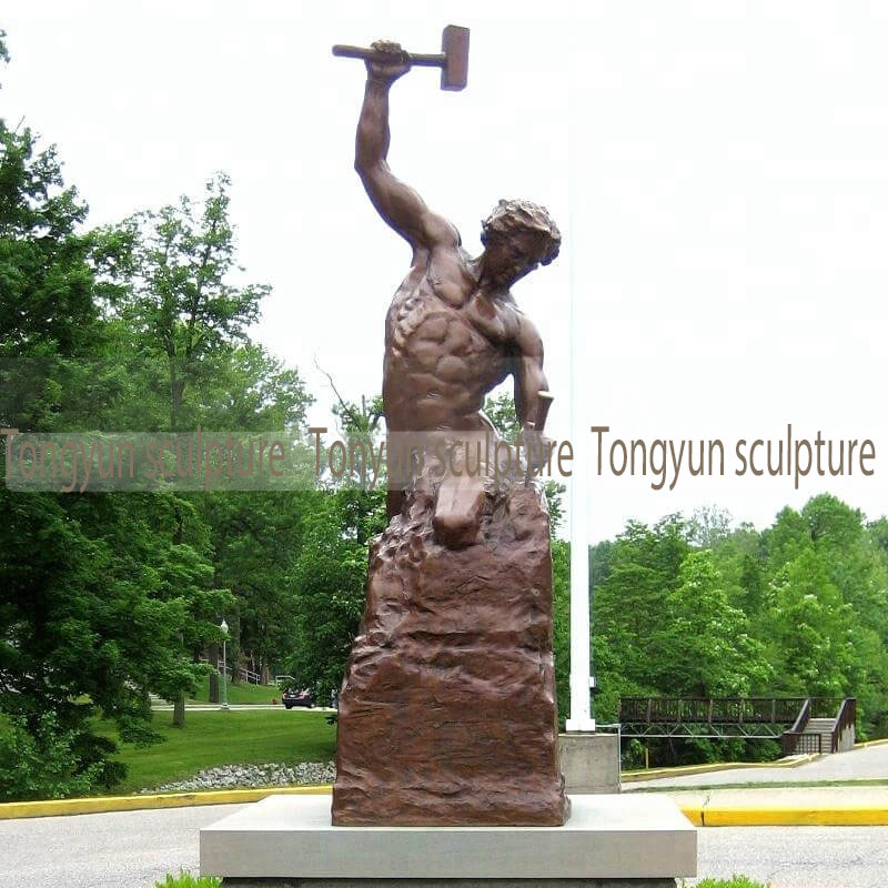 Customize Self Made Man Statue for Sale