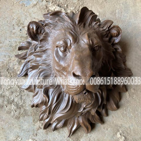 狮子头雕塑工厂直销