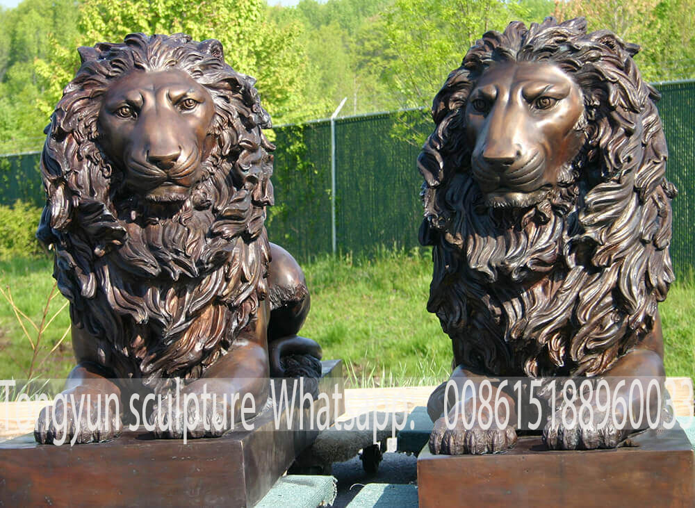 Lion Statue for House